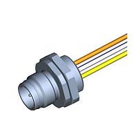 Molex 1204063010 Sensor Cables / Actuator Cables REC U12 4P DC MA PVC 0.5M PG9 FM WIR BRA