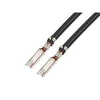 Molex 217840-1121 Pre-Crimped Lead MIZUP25 Fem-Fem LEAD 75mm 20AWG UL BLK