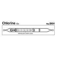 Gastec 8HH Quick-measuring Detector tubes Chlorine Cl2 (0.25~10%)