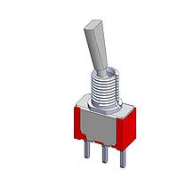 Mountain Switch 108-1MS2T6B1M2QE-EVX Toggle Switch SWITCH TOGGLE SPDT