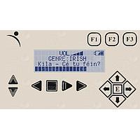 Matrix Orbital BLK204A-USB-GW PC Bay Inserts, LCD Characters L.Blu Txt G/W B/G Key w/ Beige Bkt