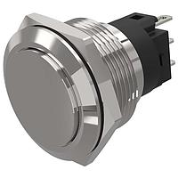 EAO 82-6161.1000 Anti-Vandal 82-6161.1000.pushbutton.momentary.22 mm.stainless steel.flush/raised.no LED.no colour.no LED.soldering terminal