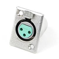 Switchcraft D4FBX Connectors 4 POS CONNECTOR PANE