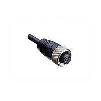 Amphenol LTW BSU-10BFFM-SL7A04 Sensor Cables / Actuator Cables Ceres, Standard Size, Metal, Shielded 2A, 10 pins, Female Connector, Female Contact, Straight, Screw Thread, Overmolded, Length 4000mm, IP67