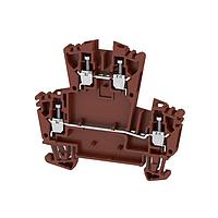 Weidmuller 1067950000 DIN Rail Terminal Blocks WDK 2.5 ZQV BR