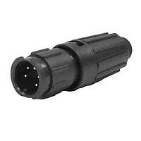 CONXALL W8280-5PG-P-522 Connectors 5#20 M Long Backshell .22 Grommet Size