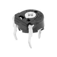 Same Sky (formerly CUI Devices) PTN06-B50CB20 Rotary Potentiometer 6mm  vertical 50K ohm cross slot rotor linear 20% tolerance