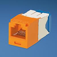 Panduit CJ6X88TGOR UTP Mini-Com Mod Cat 6A UTP 8 pos 8 wi