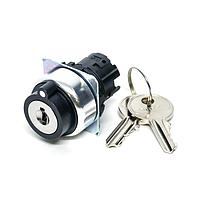 Omron Automation and Safety A22NZ-3RM-01AA Keylock Switches 3 POS Key All Metal