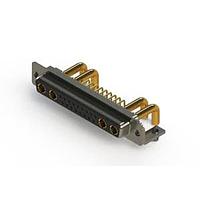 EDAC 630-21W4650-4NB Mixed Contact D-Sub Connectors Right-angle Power Combo D-Sub Connector