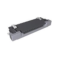 Amphenol FCI SFV14R-4STE1HLF Board Mount 0.50mm Flex Connector, SFV-R Series, 14 Position, Top Side Contact, Side Entry Surface Mount ZIF Connector, Halogen Free, Lead Free with Cable-Lock