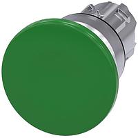SIEMENS A6X30138957 Mushroom MUSHROOM PUSHBUTTON. 40MM. GREEN