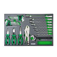 TOPTUL GED3127 Wrench Assortment & Pliers Set (31 pcs)