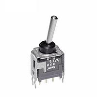 NKK Switches B15AB Toggle Switches SPDT .394 BAT STRAIGHT