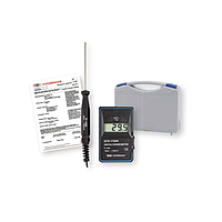 Senseca GTH 175 PT-G Precision pocket thermometer (-199.9 ... +199.9 °C, mini Tefl on probe)