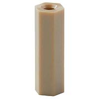 Essentra Components 186401270409 Hex PEEK Threaded Hex Standoff, M4, 12.0 mm Spacer