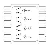 MACOM AT-213-PIN Digital Attenuator DC-3.0GHz 4-Bit 1dB steps to 15dB