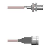 Amphenol Custom Cable Q-0402I0005008i RF Cable Assemblies BNC-SJB/N-SP G316 8I