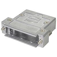 HARTING 61030013117010 D-Sub Backshells D-Sub 9pin Inducom Metal Hood version 3, 2 Top Entries, knurled screw M3, w/o internal grounding block