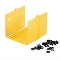 Panduit FTDNS4X4YL Fiber Optic Cable Assemblies Fitting, Adapter from 4" x 4" Fiber-Duct