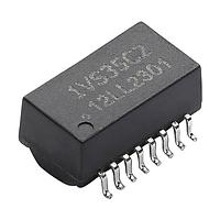 Eaton LAN1VSOPS16351C2 LAN Transformers LAN PoE Txfmr, 100 BASE-T, 350uH, Open Hdr, Single Port, 16pins, 1500Vac