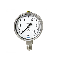 WIKA 232.50 (250 Bar(Psi),dial 100,chân đứng) Pressure Gauges
