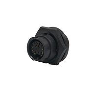 Switchcraft EN3P16F26PX Standard Circular Connector EN3 Harsh Environment Panel, 16-pin, Female, PC Tail (0.187 in / 4.7 mm), Bulk