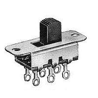 Switchcraft 46206LRX Slide Switch SLIDE SW DPDT PANEL