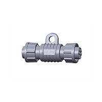 Amphenol LTW BA-080800-FF0-IL001 I-Adapter Ceres, I Adaptor, Plastic, 5A, 08 pins, 2 Points Lock, (End 1) Female Female, (End 2) Female Female, IP66