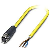 PHOENIX CONTACT 1406063 Sensor Cables / Actuator Cables SAC-3P- 2.0-542/M8 FS SH BK