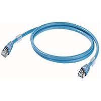 Omron Automation and Safety XS6W-6LSZH8SS30CM-B Ethernet Cables / Networking Cables Ethernet Patch Cable RJ45 0.3m Blue