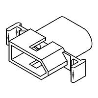Molex 03-09-2037 Plug Housings 093 Pwr Conn Plug 3Ckt