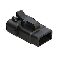 Amphenol SINE Systems ATM06-3S-SF01BLK Connectors A SERIES-ATM-CONNECTOR ENDCAPS