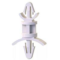 Essentra Components DLCBS7-5-01 PCB Support CB Spt,Dual Lck,Natural,7.9MM Spc