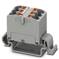 PHOENIX CONTACT 3273678 Push-In Distribution Block PTFIX 6X4-NS35A-FE