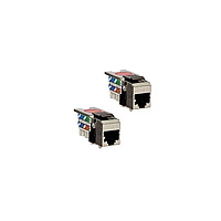 FLUKE DSX-PCTAC6KS Set Of Two Shielded RJ45 Cat 6 Test Jacks