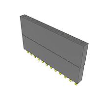 Samtec ESW-112-33-G-S-LL Stackthrough .100" Elevated Socket Strip