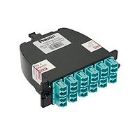 Panduit FC2ZO-24-10B2 Fiber Optic Connectors OM4 24-fiber total aqua adapter, zircon