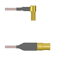 Amphenol Custom Cable Q-2S03Y000H012i RF Cable Assemblies SMA-RJB/SMB-SP G142 12I