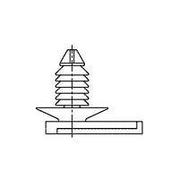 AMP Connectors - TE Connectivity 368373-1 Accessories CLIP FOR EJ MK-II (TREE TYPE)