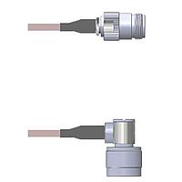 Amphenol Custom Cable Q-2002C0005108i RF Cable Assemblies N-SJ/N-RP G316 108I