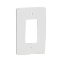 Square D SQWS141001WH Cover Frame 1 GANG MID+ WALL PLATE WH