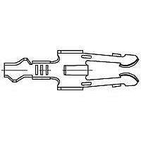 AMP Connectors - TE Connectivity 5-583259-4 (CUT STRIP) Standard Card Edge Connectors CONT MOD FORK Cut Strip of 100