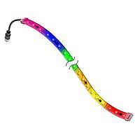 Banner Engineering WLF12PXRGB600SQP LED Flexible Strips WLF12 Pro Flexible Strip: 600 mm; 12 V dc or 12-30 V dc when using LC25 LED Controller; IP66; IP67, IP69K; RGB; Clear; Non-Cascadable; 150 mm (6 in) 4-pin M12 PVC Pigtail QD