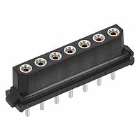 Harwin M80-8400742 Socket Assembly 7 POS SIL FEMALE VERT TIN