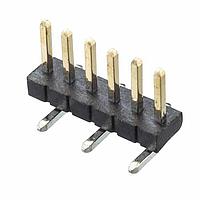 Harwin M50-3630642R Pin Strip 6 WAY SIL VERT SMT P/HDR T&R