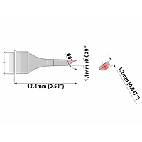 Thermaltronics K80BV020 Soldering Tip