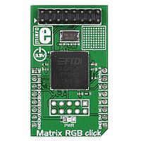 Mikroe MIKROE-2239 Add-On Boards Matrix RGB click