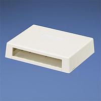 Panduit CBXD6IW-AY Wire Ducting & Raceways Surface Mount Box 6 Port OFF WHITE