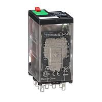 Schneider Electric Relays 792XDXM4L-240A Power Relays MINI CNRL RELAY 4PDT 6A COIL: 240VAC
